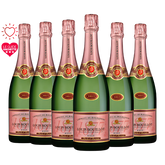 Pack 6 Bouteilles Crémant de Bourgogne Rosé Perle d'Aurore Louis Bouillot